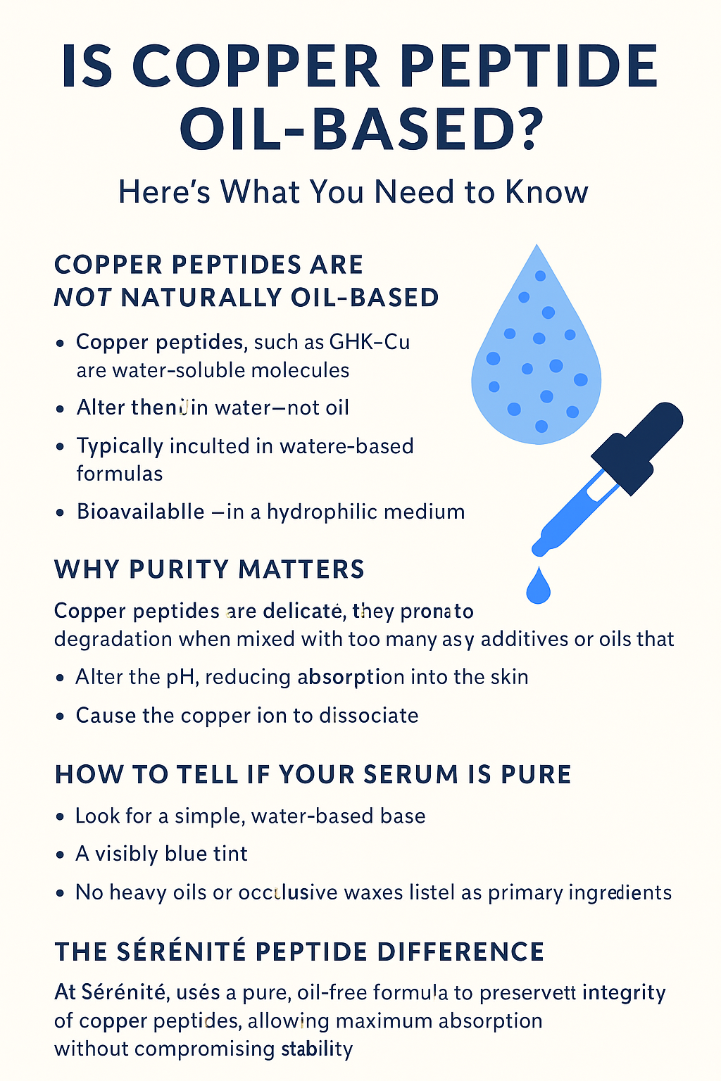 Is Copper Peptide Oil-Based?